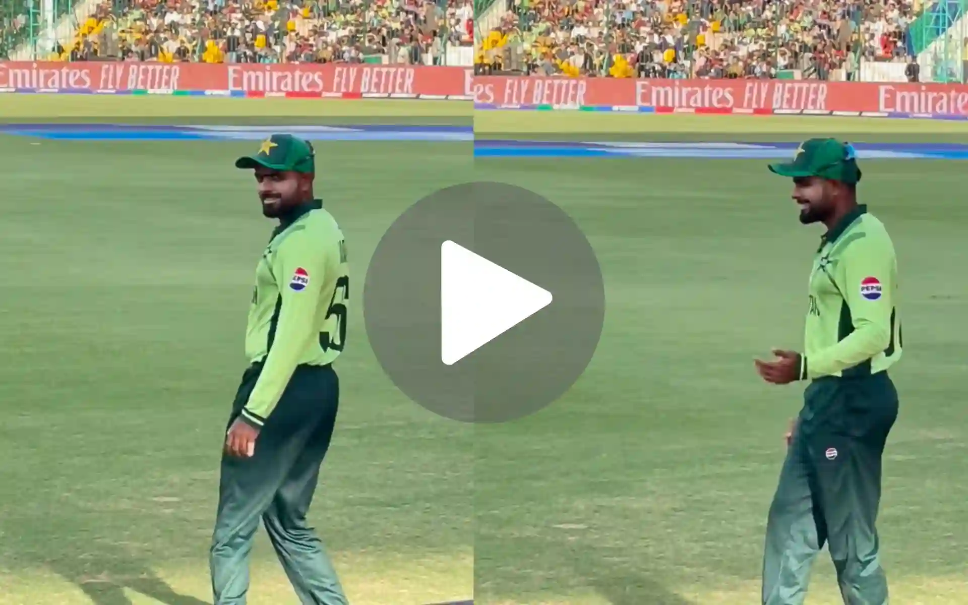 [Watch] Babar Azam Grooves To Dhol During Champions Trophy Match vs New Zealand